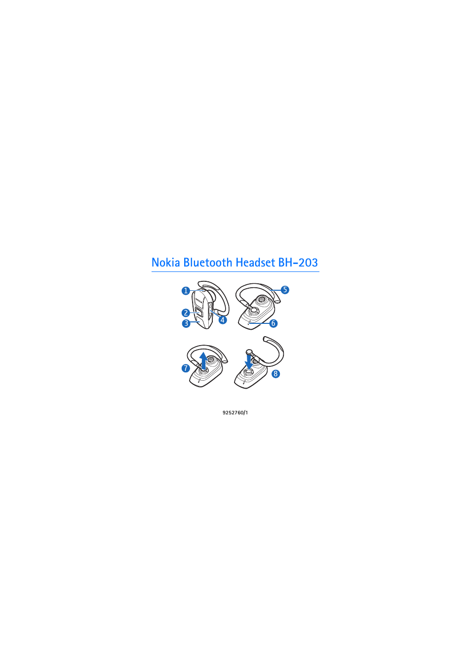 Nokia BH-203 User Manual | 9 pages