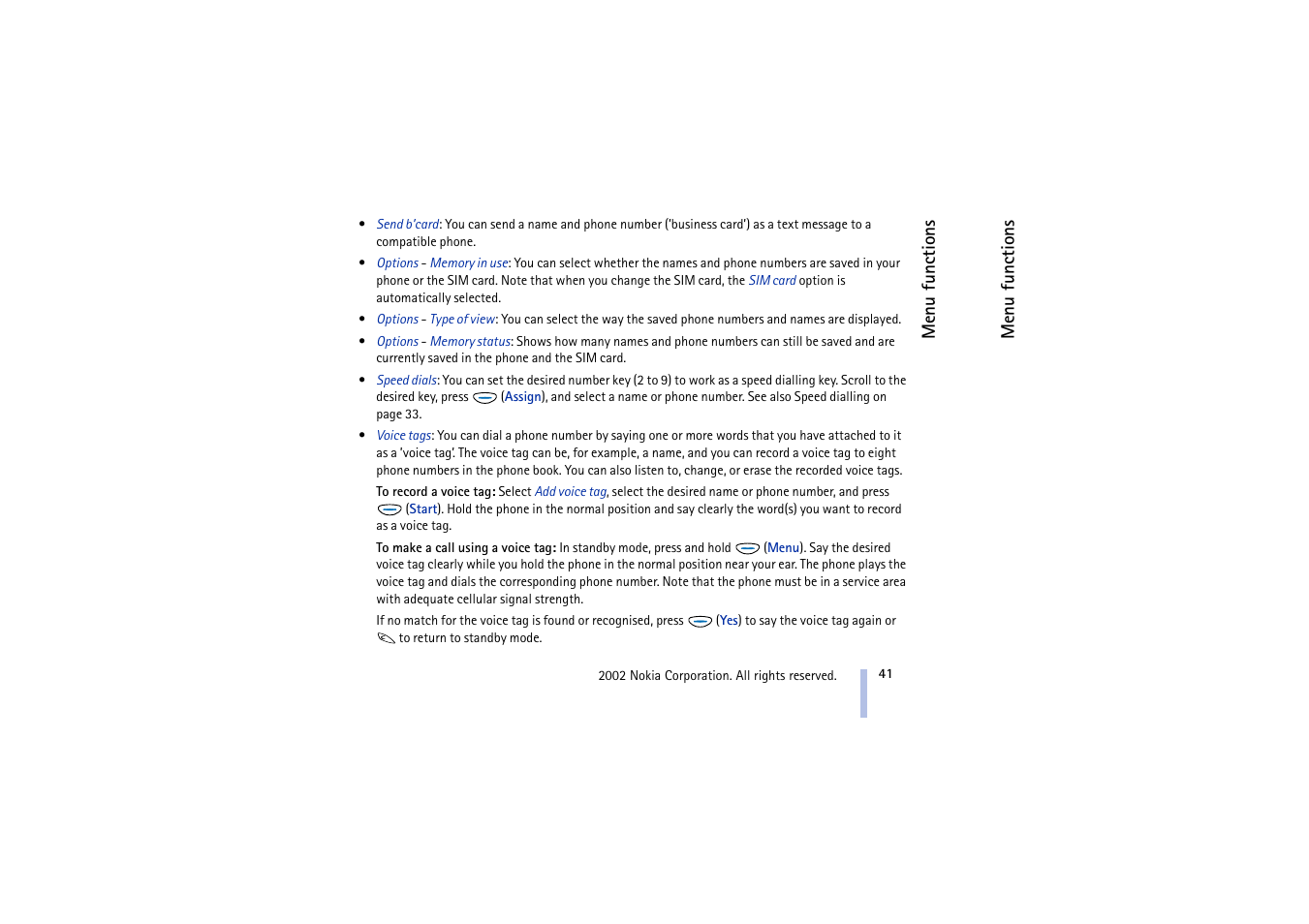 Nokia 5510 User Manual | Page 41 / 102