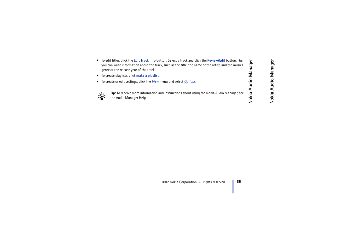 Nokia 5510 User Manual | Page 85 / 102