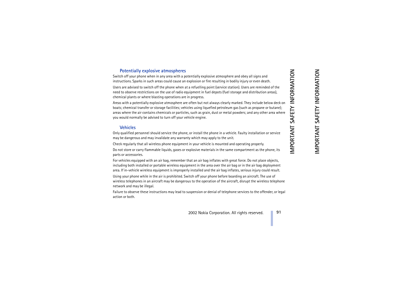 Nokia 5510 User Manual | Page 91 / 102