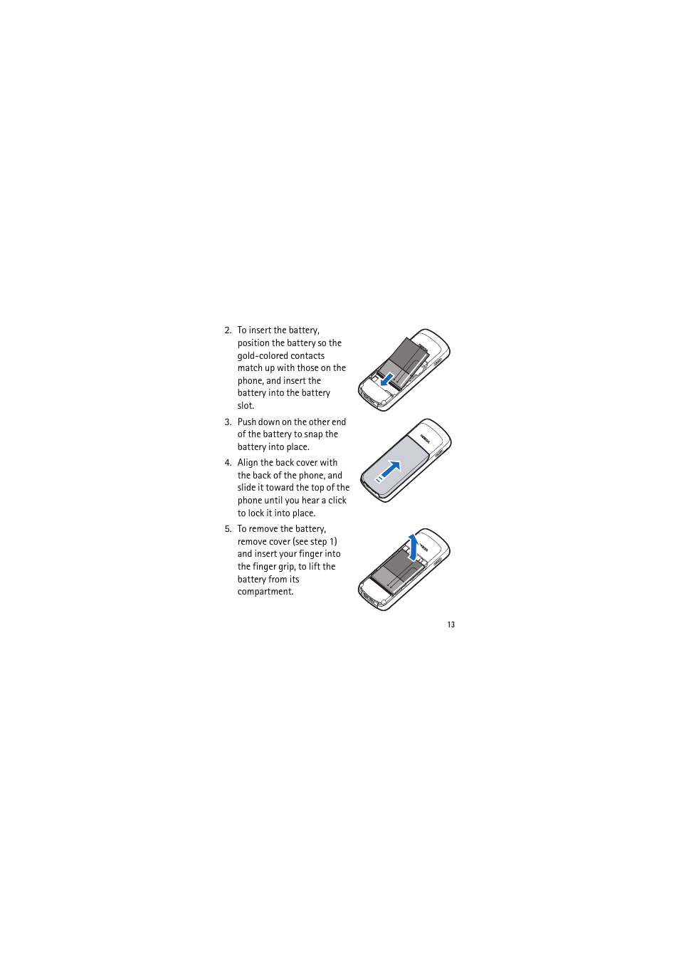 Nokia 2135 User Manual | Page 13 / 71