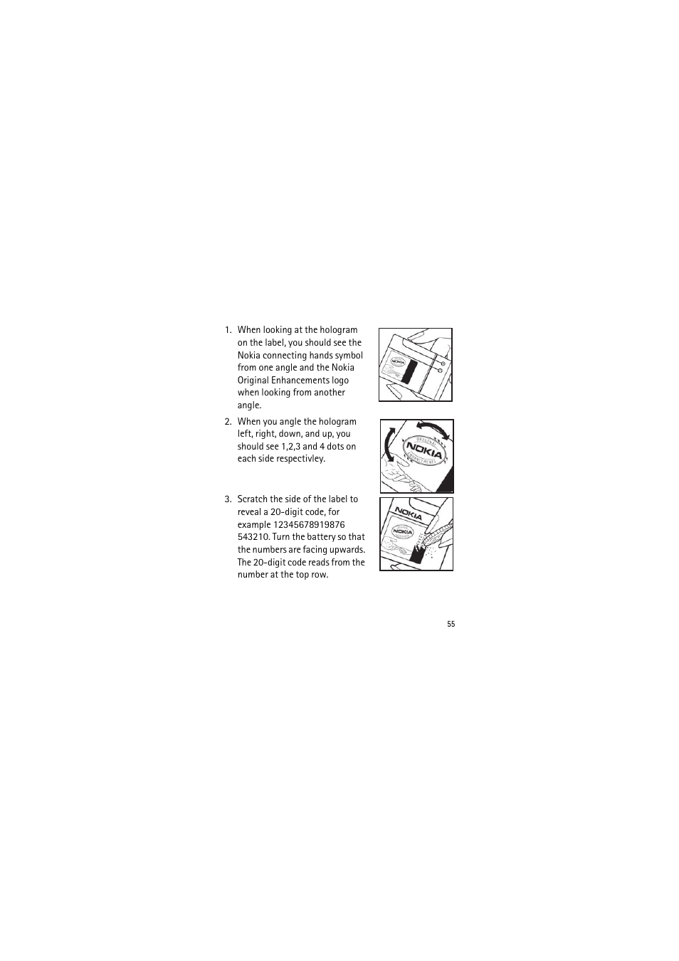 Nokia 2135 User Manual | Page 55 / 71