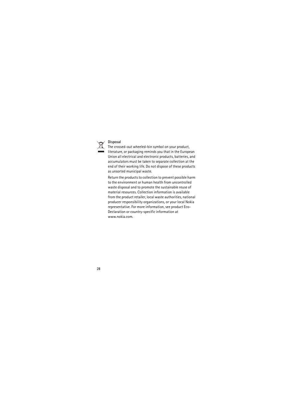 Nokia 1650 User Manual | Page 28 / 35