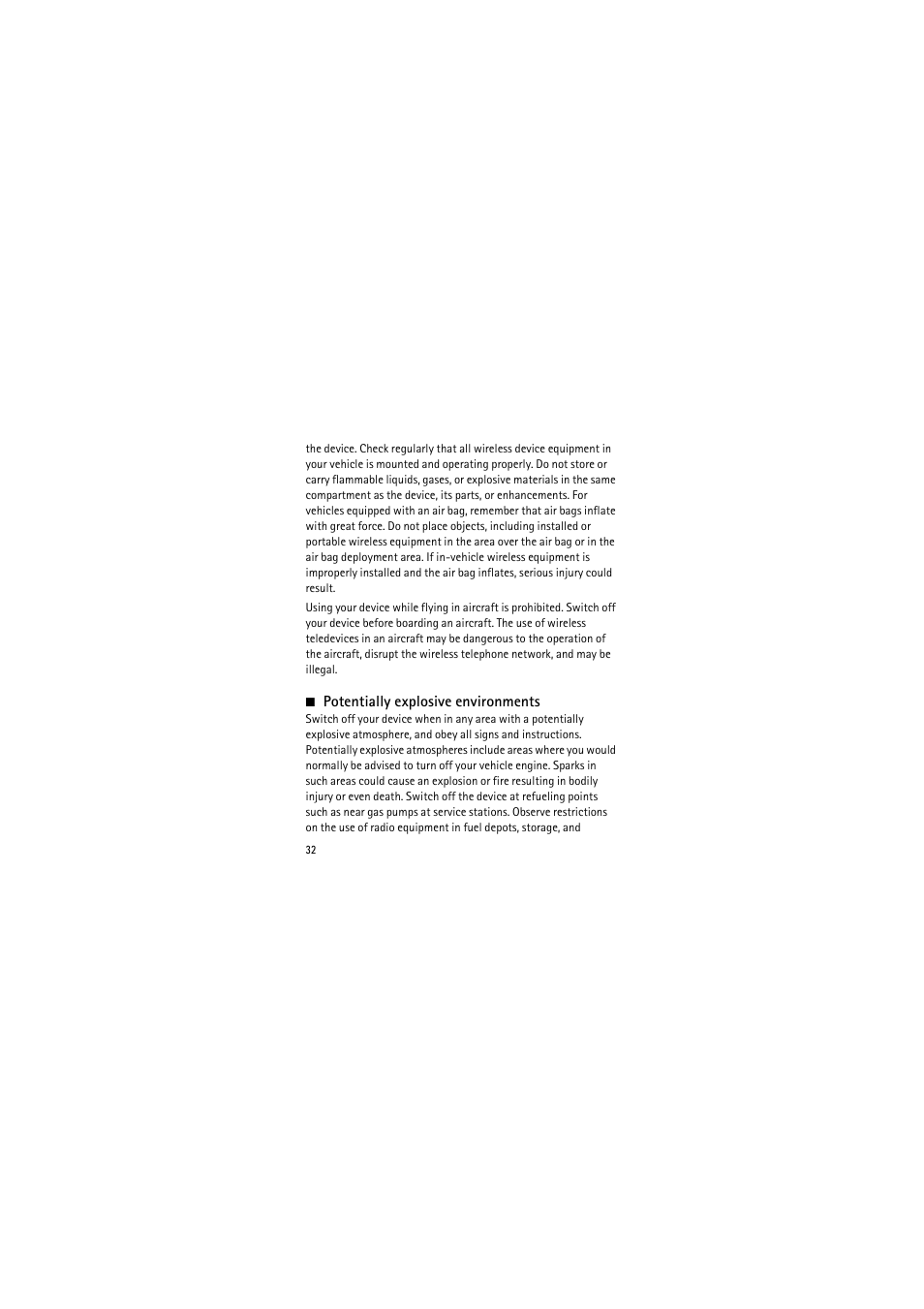 Nokia 1650 User Manual | Page 32 / 35