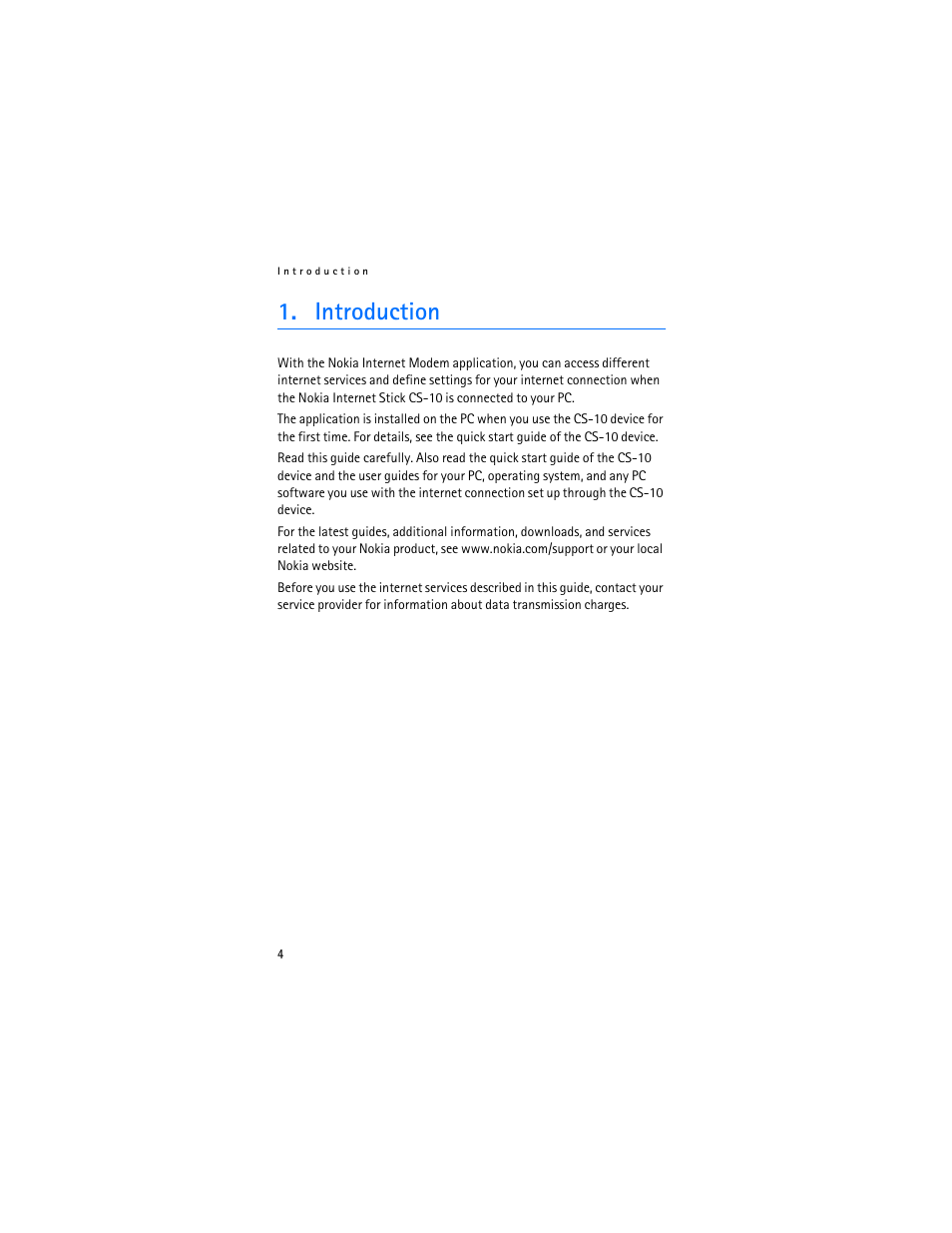 Introduction | Nokia 9214078 User Manual | Page 4 / 16