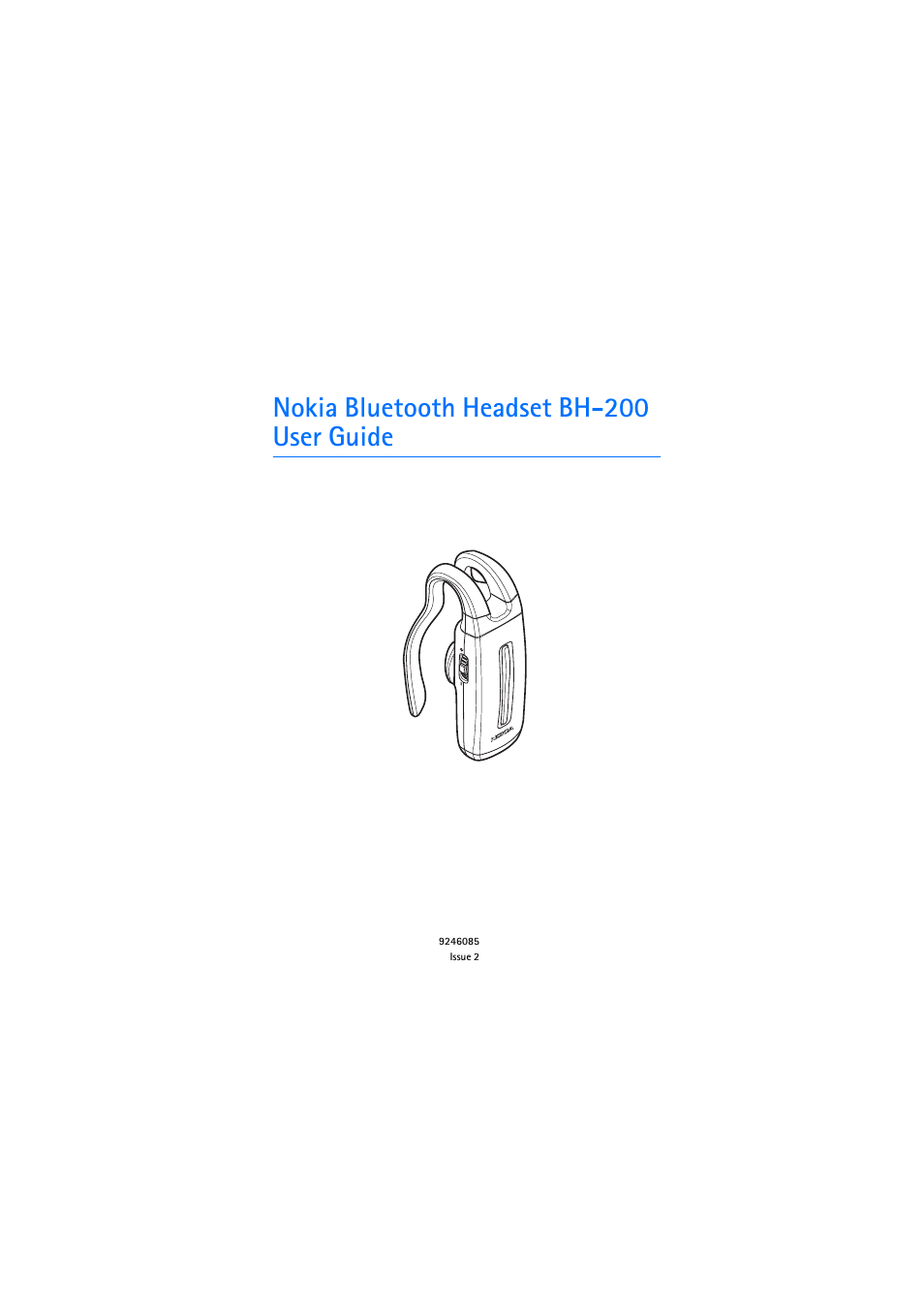 Nokia BH-200 User Manual | 12 pages