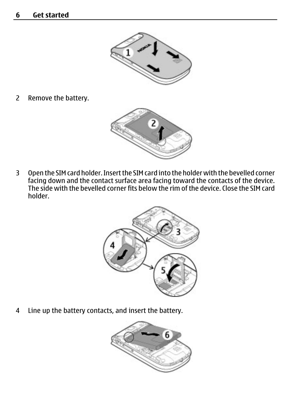 Nokia 3710 User Manual | Page 6 / 66