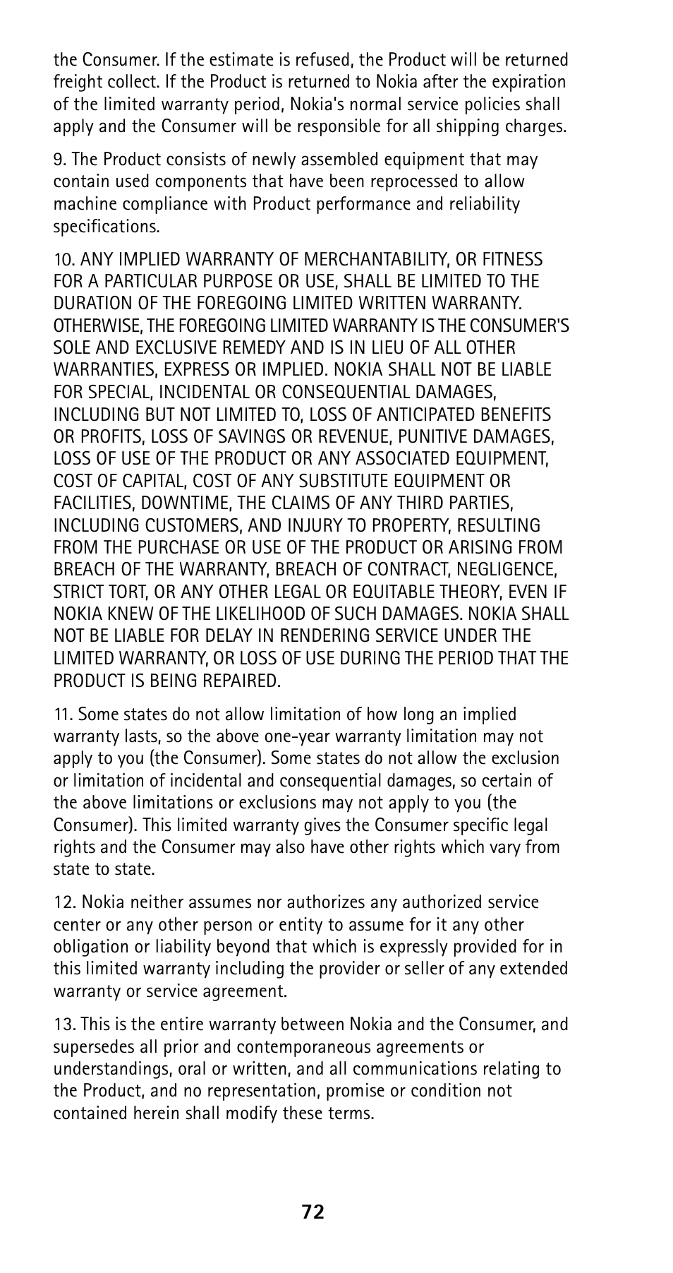 Nokia 5120 User Manual | Page 79 / 85