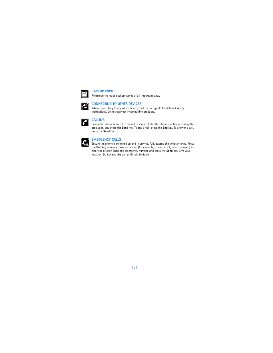 Nokia 3589i User Manual | Page 6 / 104