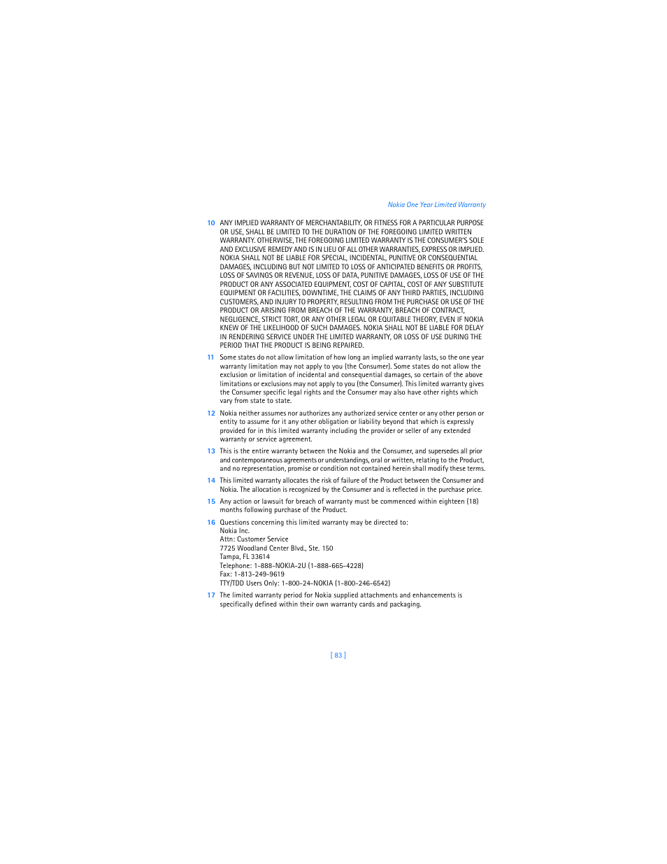 Nokia 3589i User Manual | Page 87 / 104