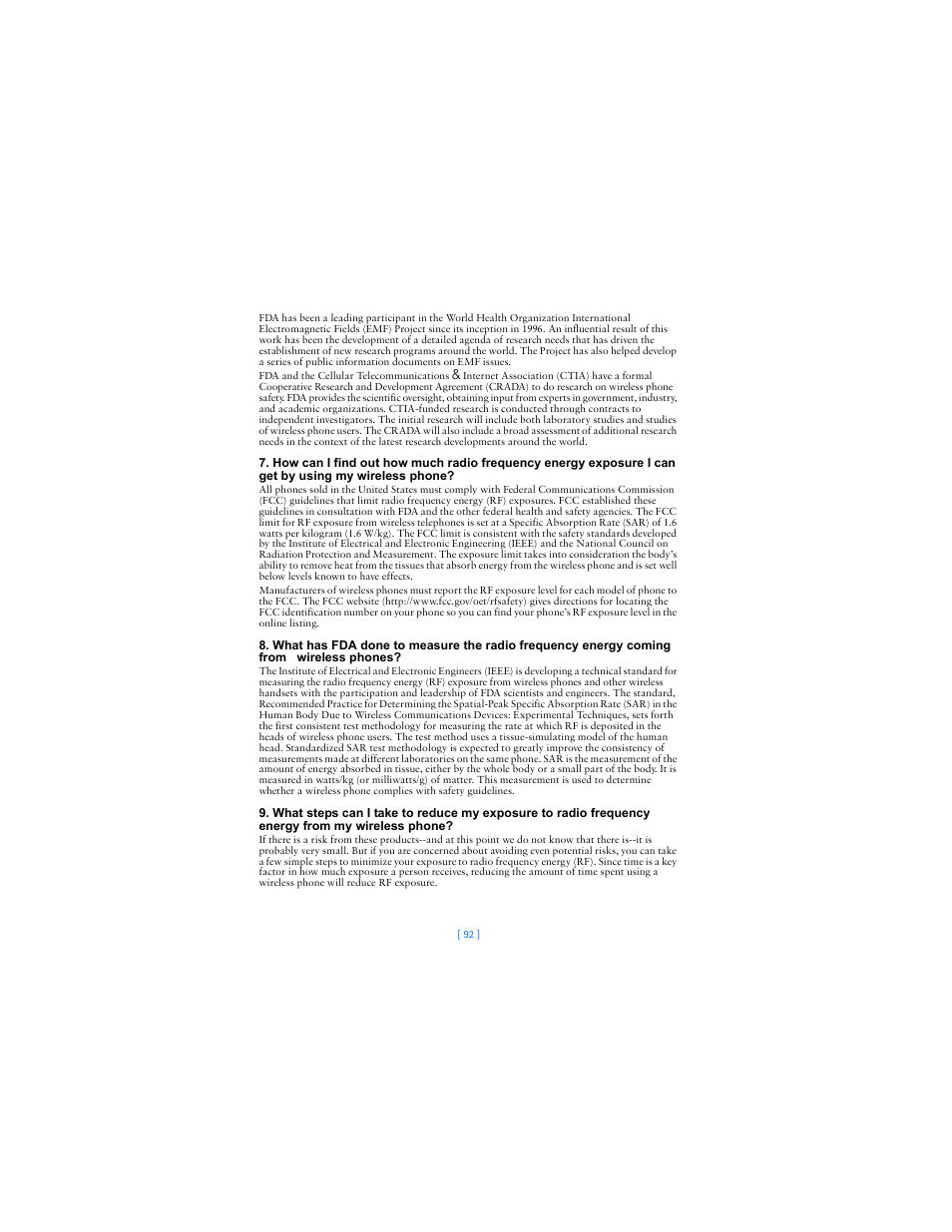 Nokia 3589i User Manual | Page 96 / 104