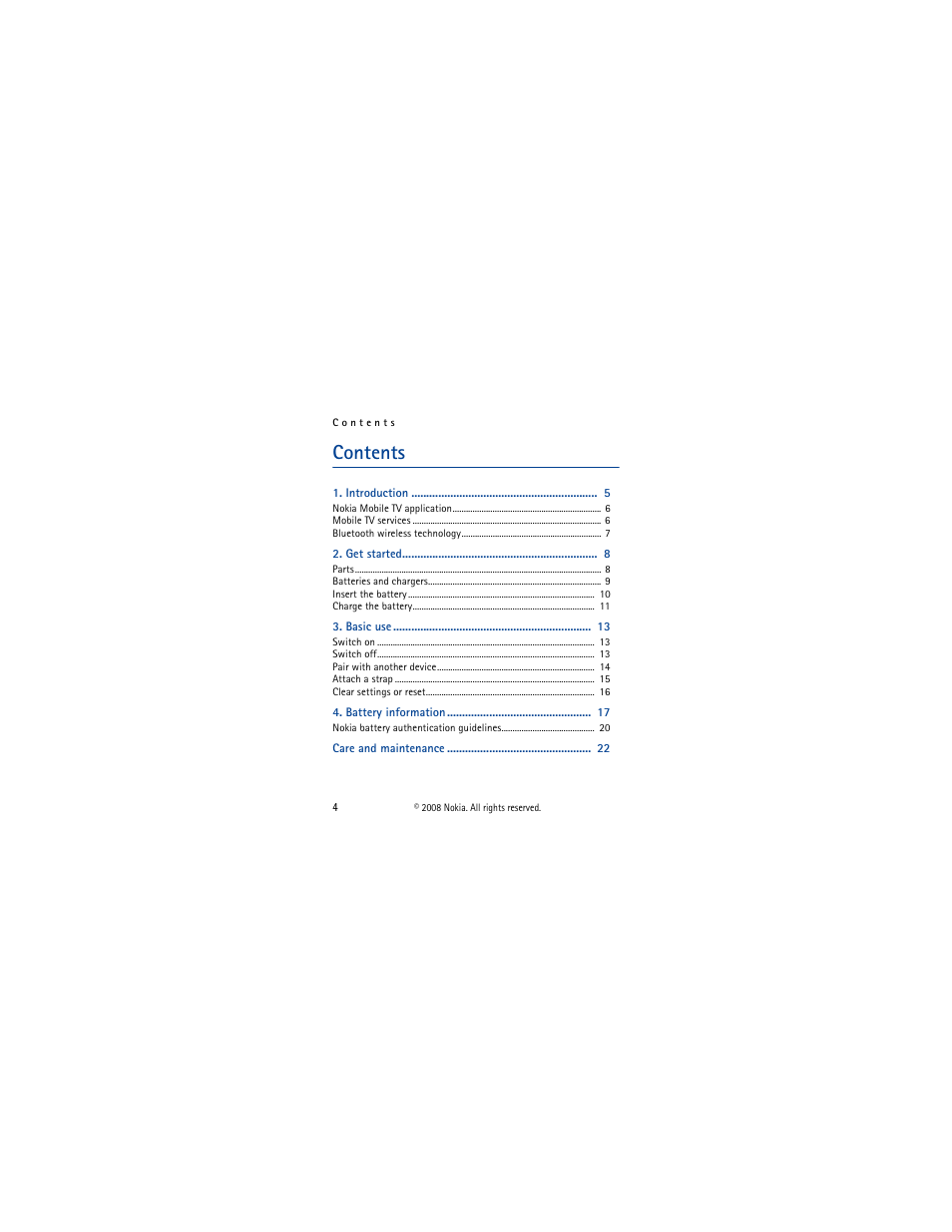Nokia Mobile TV Receiver User Manual | Page 4 / 23