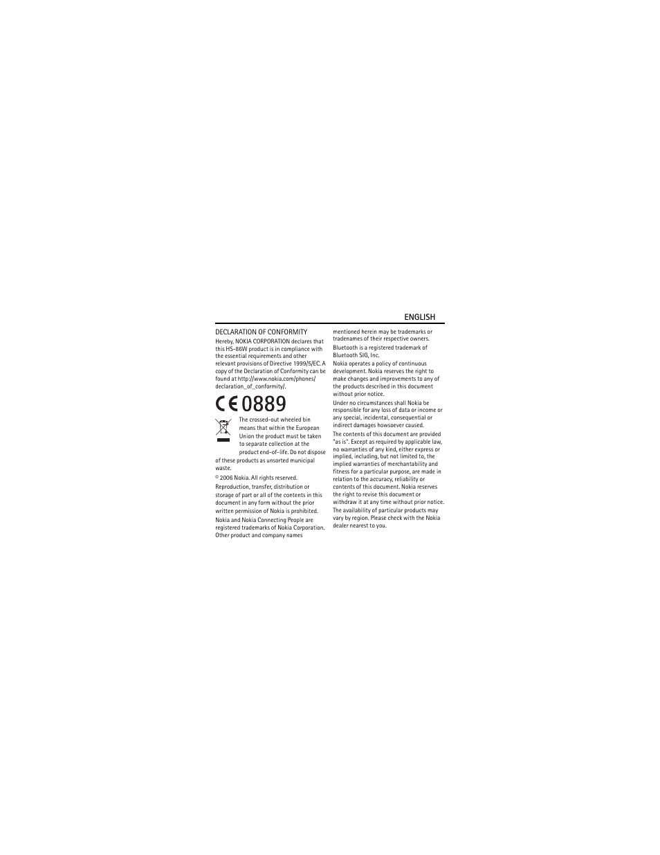 Nokia BH-207 User Manual | Page 2 / 42