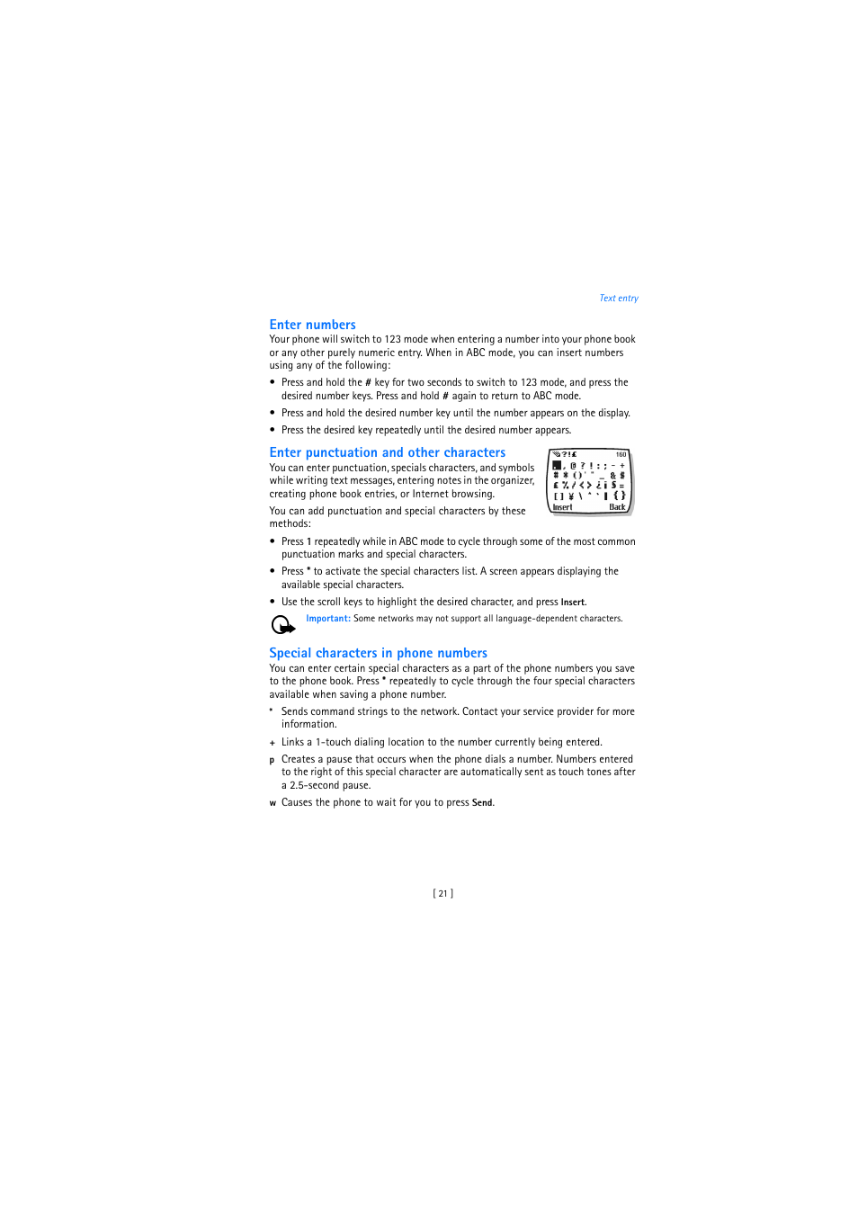 Nokia 2272 User Manual | Page 21 / 94
