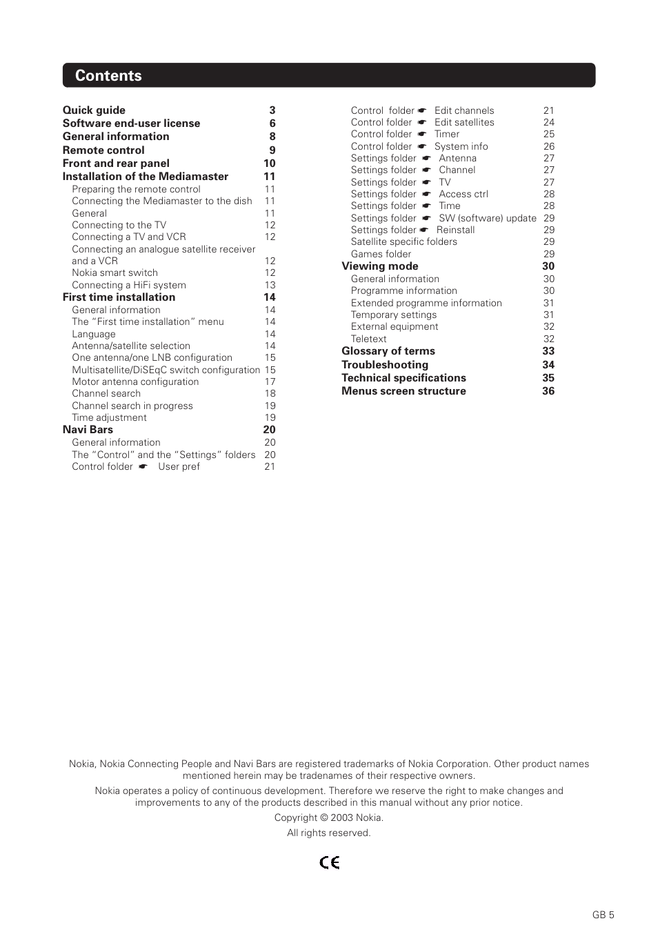 Nokia 1500S User Manual | Page 5 / 38