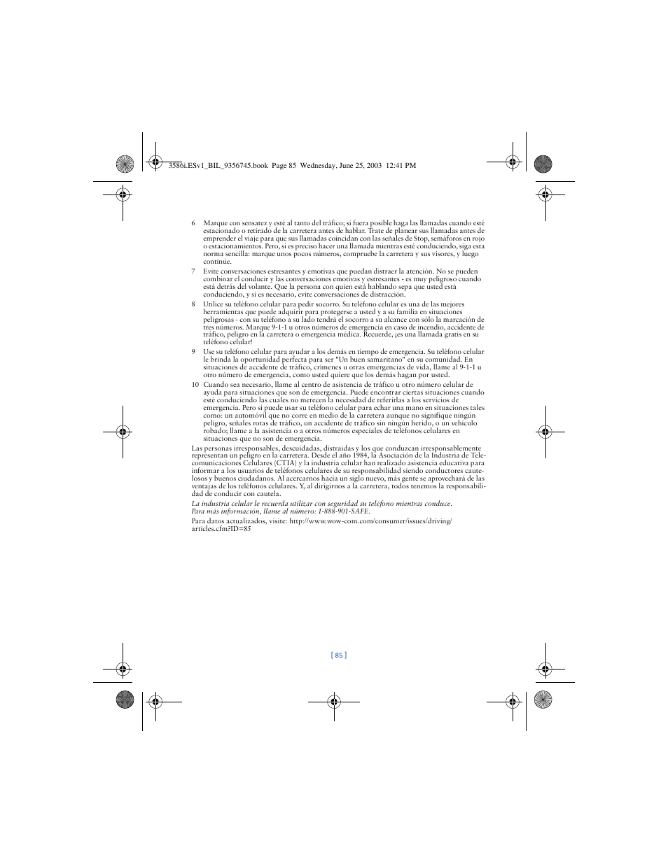 Nokia 3586I User Manual | Page 189 / 200