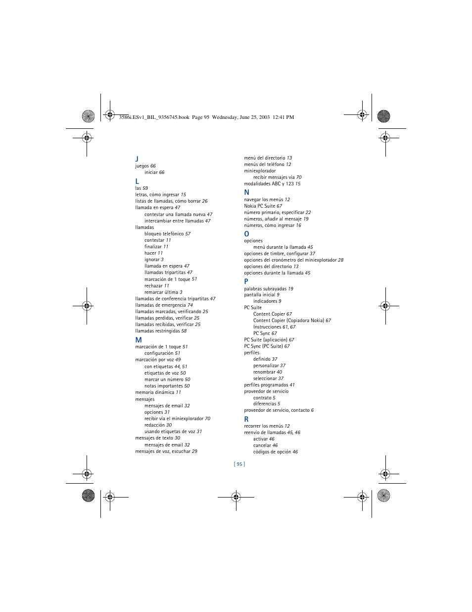Nokia 3586I User Manual | Page 199 / 200