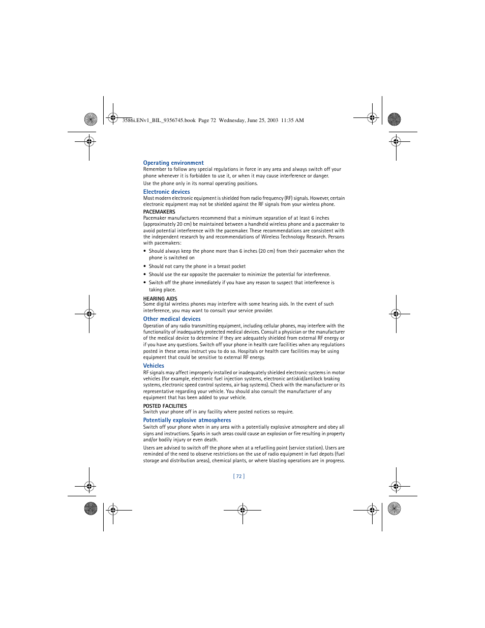 Nokia 3586I User Manual | Page 76 / 200