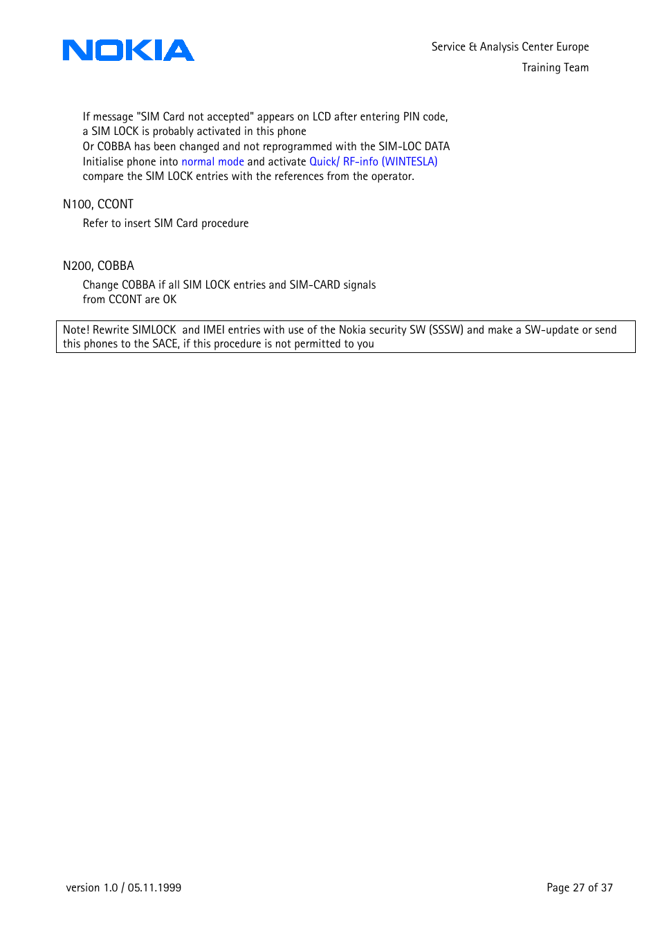 Nokia 3210 User Manual | Page 27 / 37