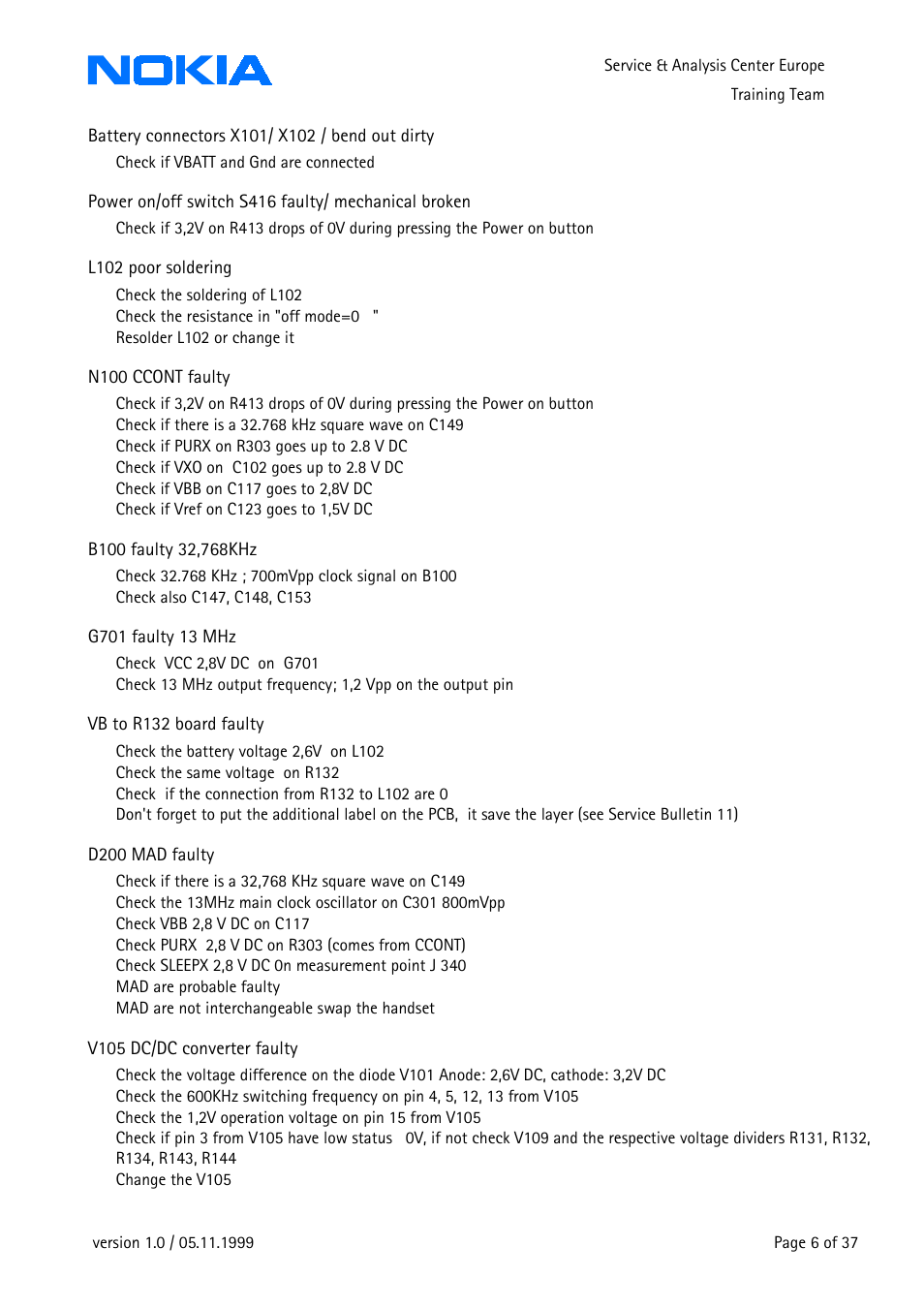 Nokia 3210 User Manual | Page 6 / 37