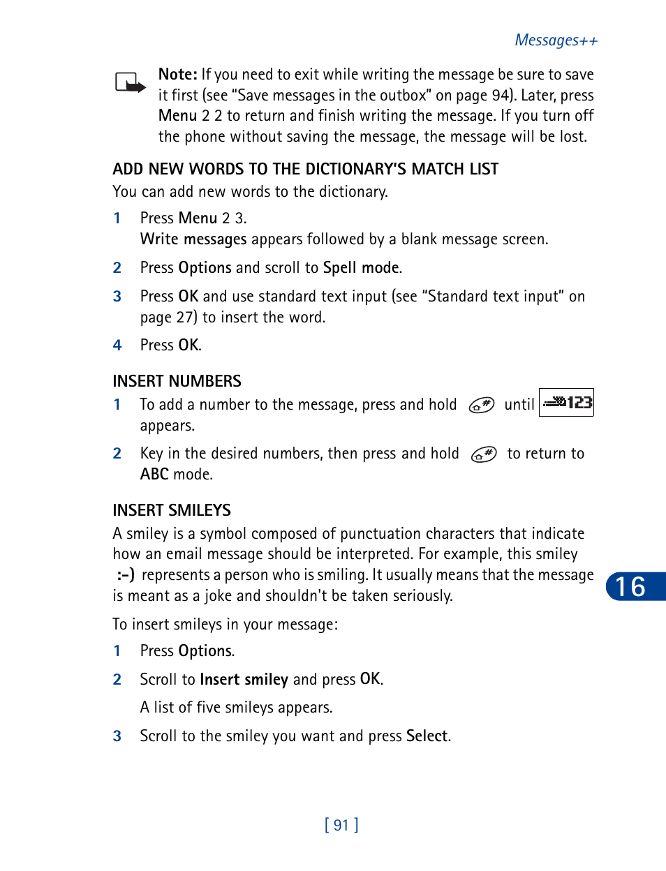 Nokia 3395 User Manual | Page 104 / 173