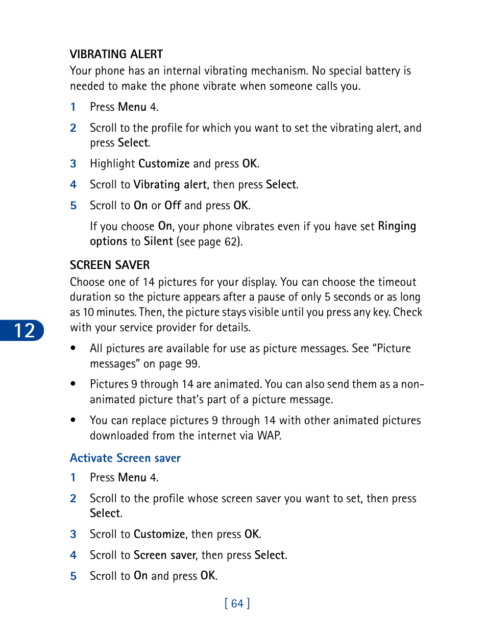 Nokia 3395 User Manual | Page 77 / 173