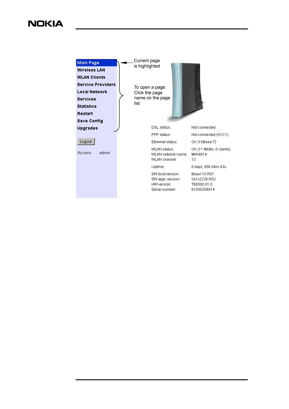 3 configuring your computer settings, Configuring your computer settings 22 | Nokia DSL Gateway High-Speed Internet Connection User Manual | Page 24 / 44
