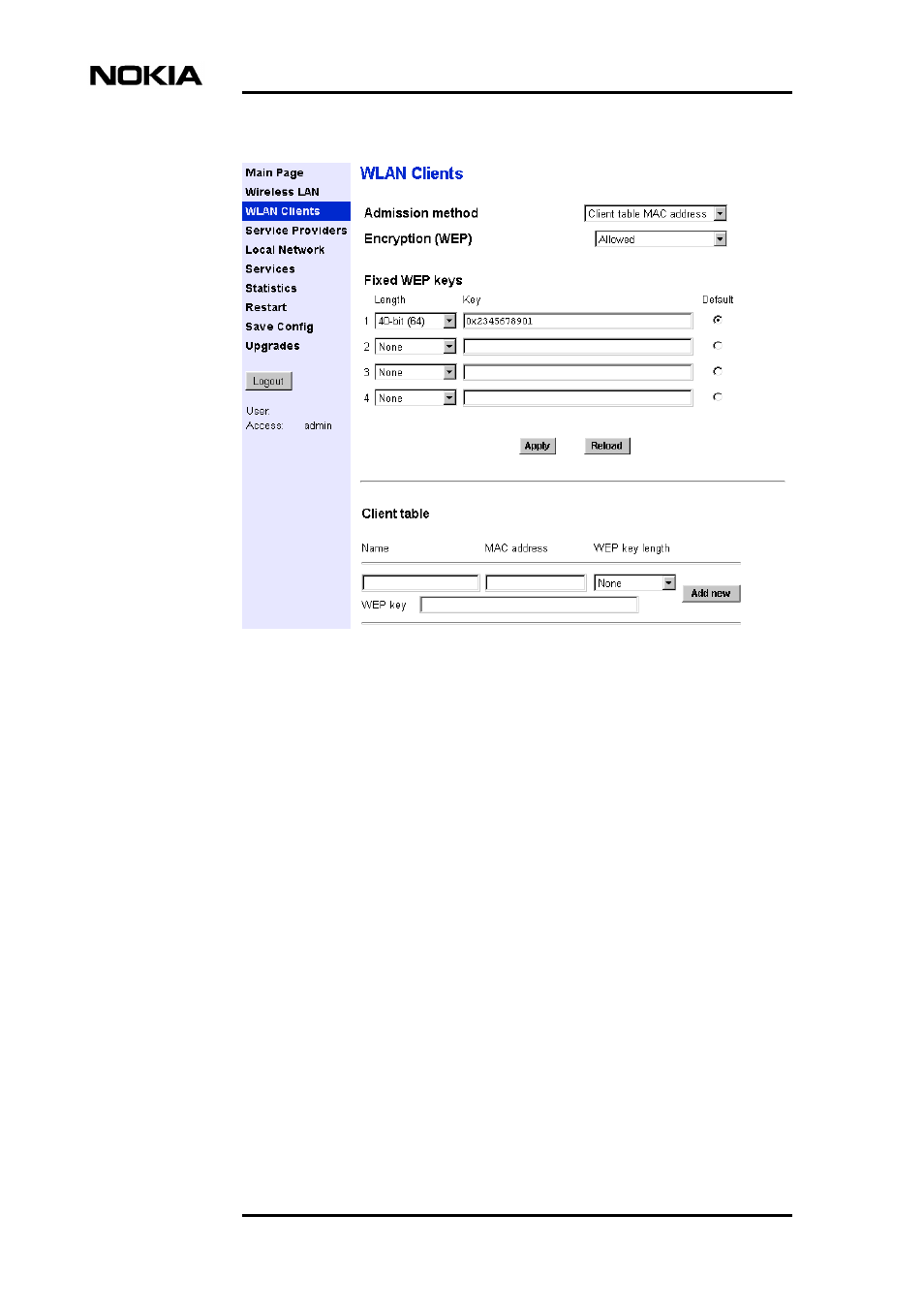 3 enabling wireless encryption, Enabling wireless encryption 26 | Nokia DSL Gateway High-Speed Internet Connection User Manual | Page 28 / 44