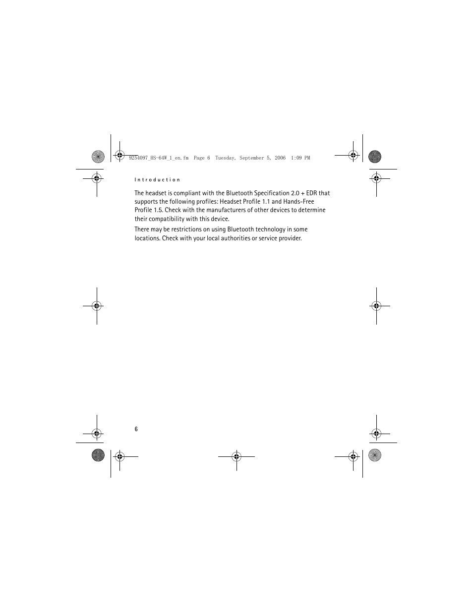 Nokia BH-801 User Manual | Page 6 / 18