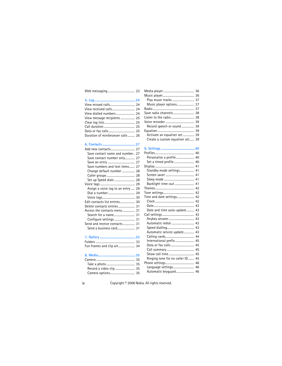 Nokia 6275i User Manual | Page 4 / 101
