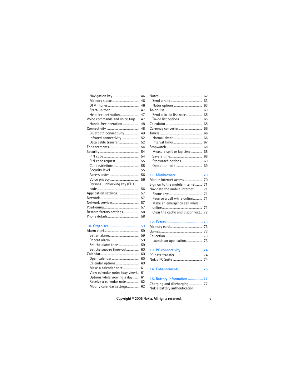 Nokia 6275i User Manual | Page 5 / 101