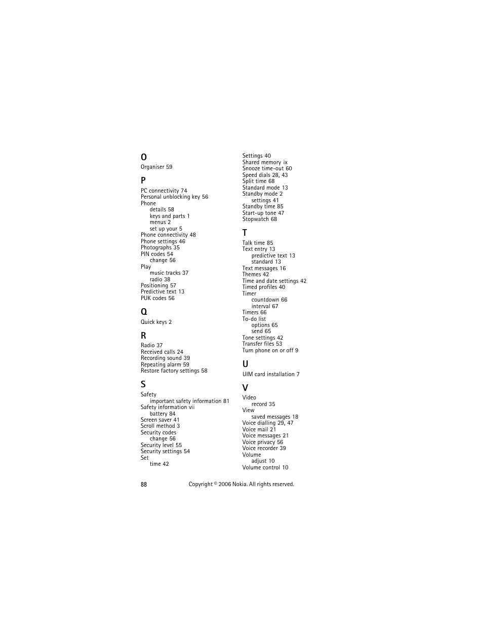 Nokia 6275i User Manual | Page 98 / 101