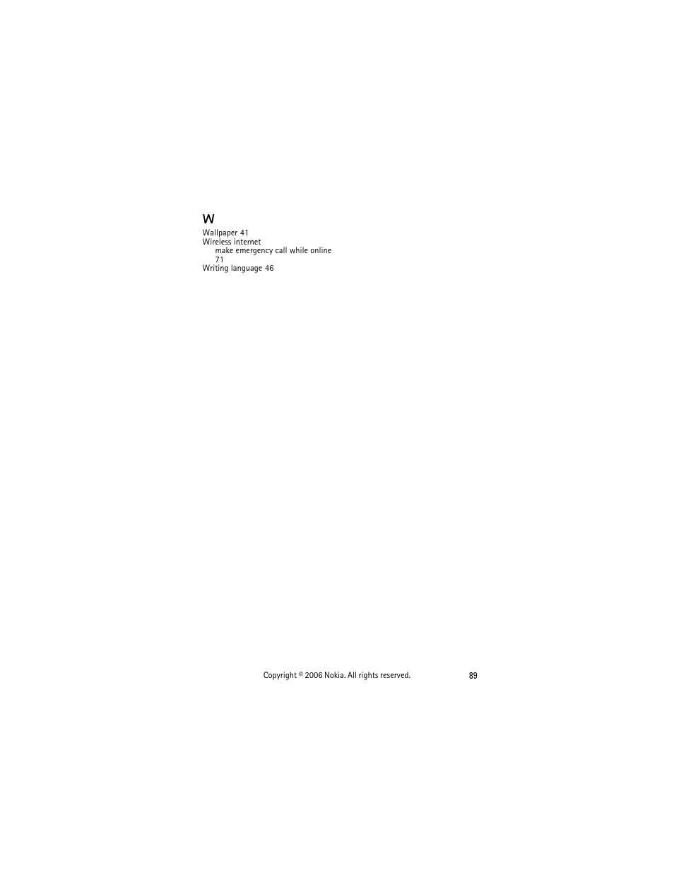 Nokia 6275i User Manual | Page 99 / 101