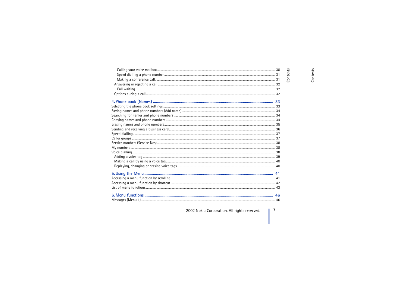 Nokia 5210 User Manual | Page 7 / 106