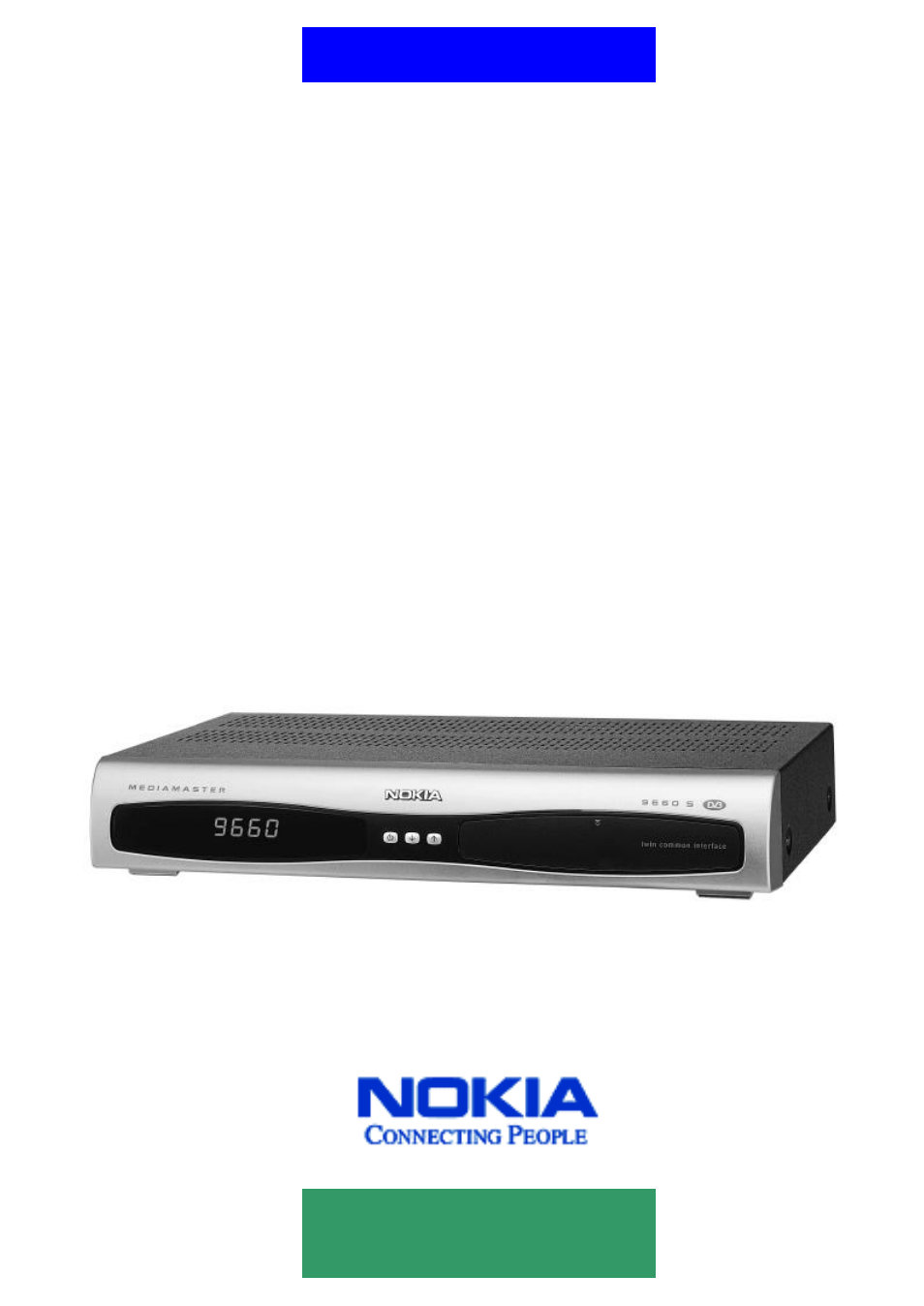 Nokia MEDIAMASTER 9660S User Manual | 30 pages