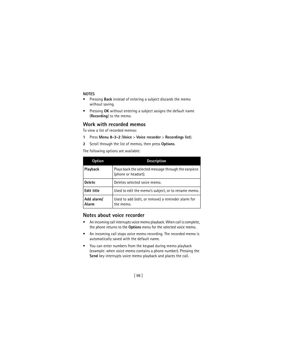 Nokia 3586I User Manual | Page 107 / 177
