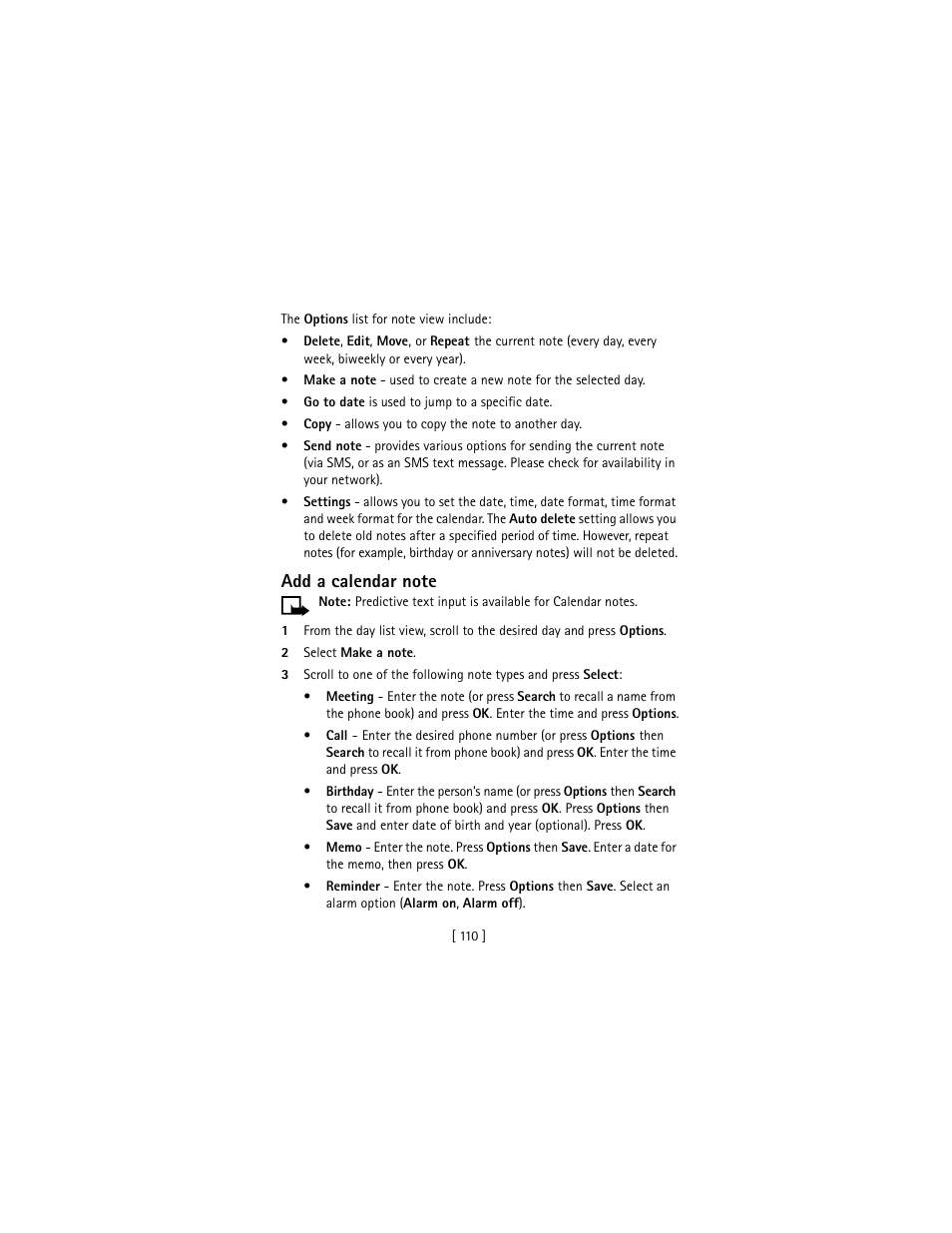Nokia 3586I User Manual | Page 119 / 177