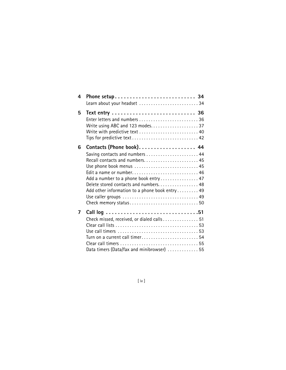 Nokia 3586I User Manual | Page 5 / 177