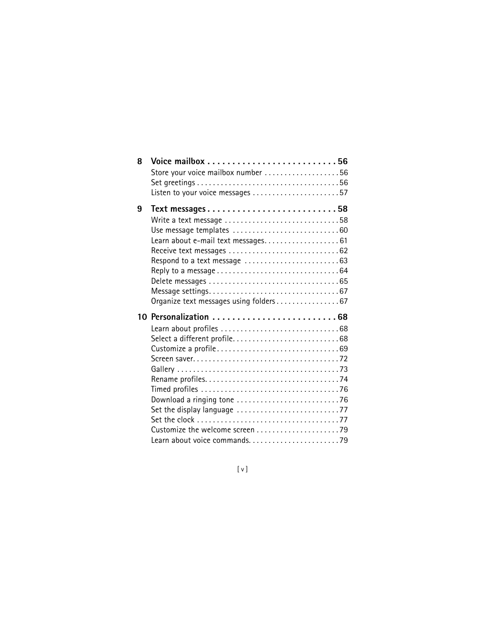 Nokia 3586I User Manual | Page 6 / 177