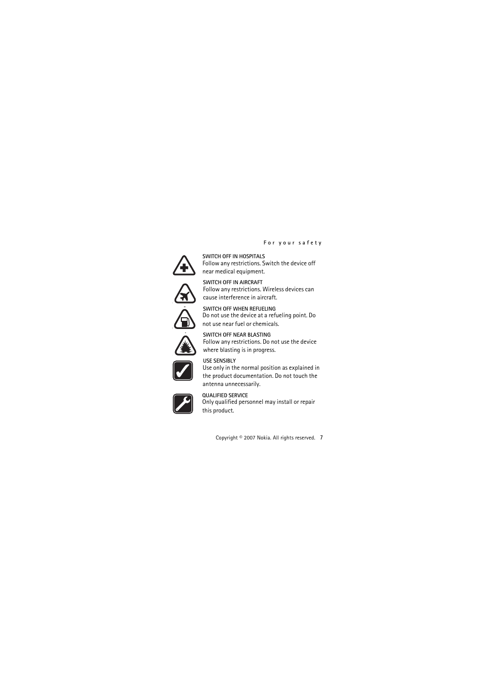 Nokia 1325 User Manual | Page 7 / 88
