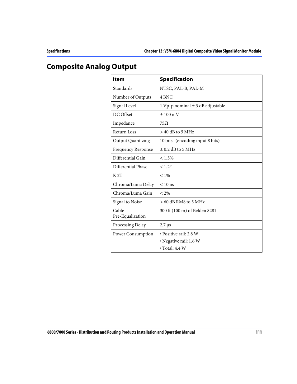 Composite analog output | Nokia 6800 Series User Manual | Page 138 / 151