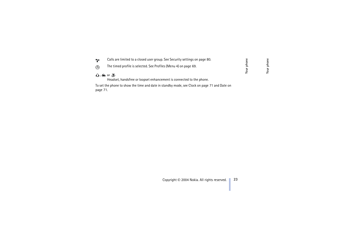 Nokia 3100 User Manual | Page 23 / 118