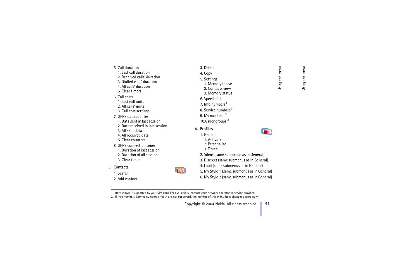 Nokia 3100 User Manual | Page 41 / 118