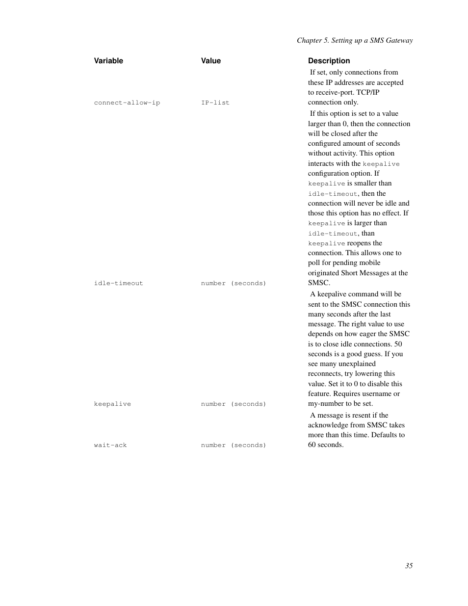 Nokia WAP and SMS gateway User Manual | Page 42 / 116