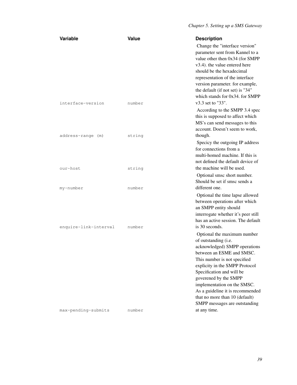 Nokia WAP and SMS gateway User Manual | Page 46 / 116