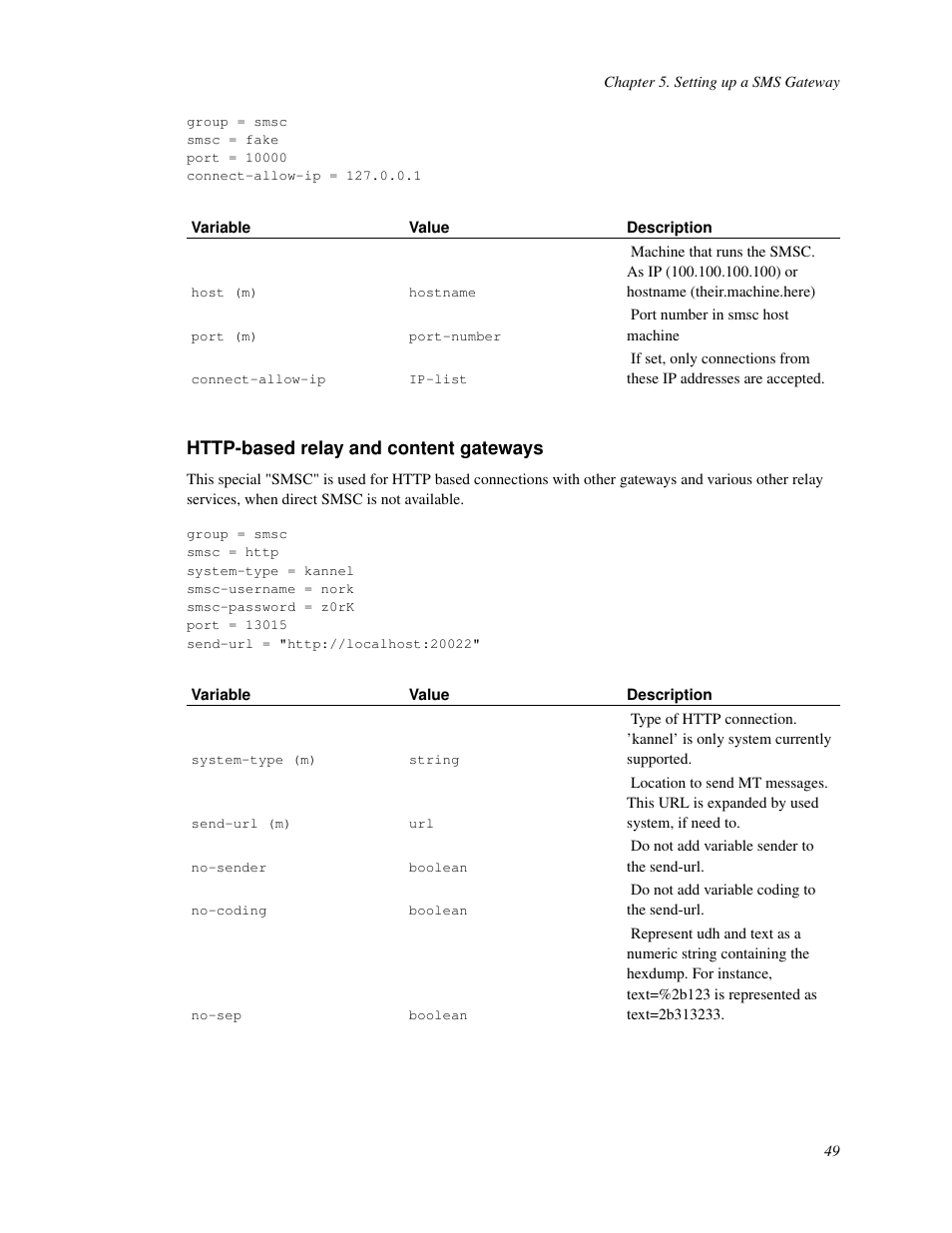 Httpbased relay and content gateways, Http-based relay and content gateways | Nokia WAP and SMS gateway User Manual | Page 56 / 116