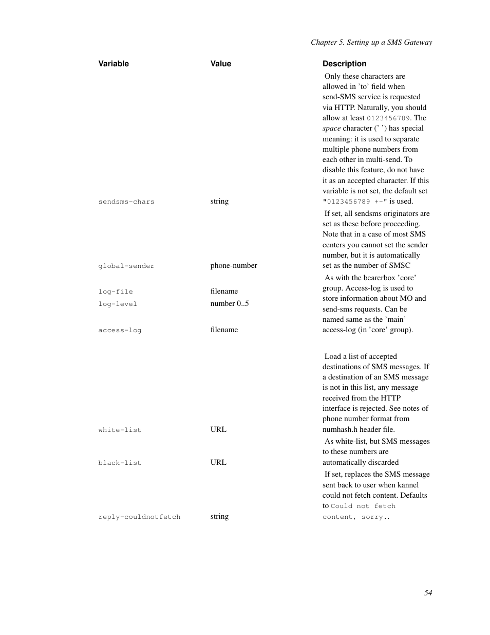 Nokia WAP and SMS gateway User Manual | Page 61 / 116