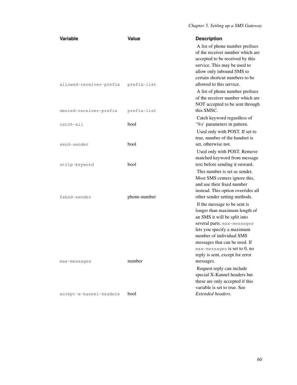 Nokia WAP and SMS gateway User Manual | Page 67 / 116
