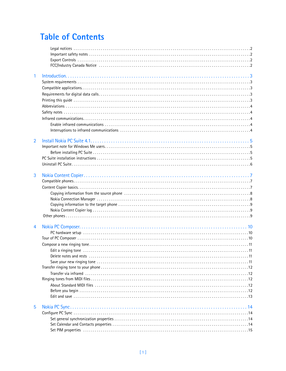 Nokia 3320 User Manual | Page 3 / 32