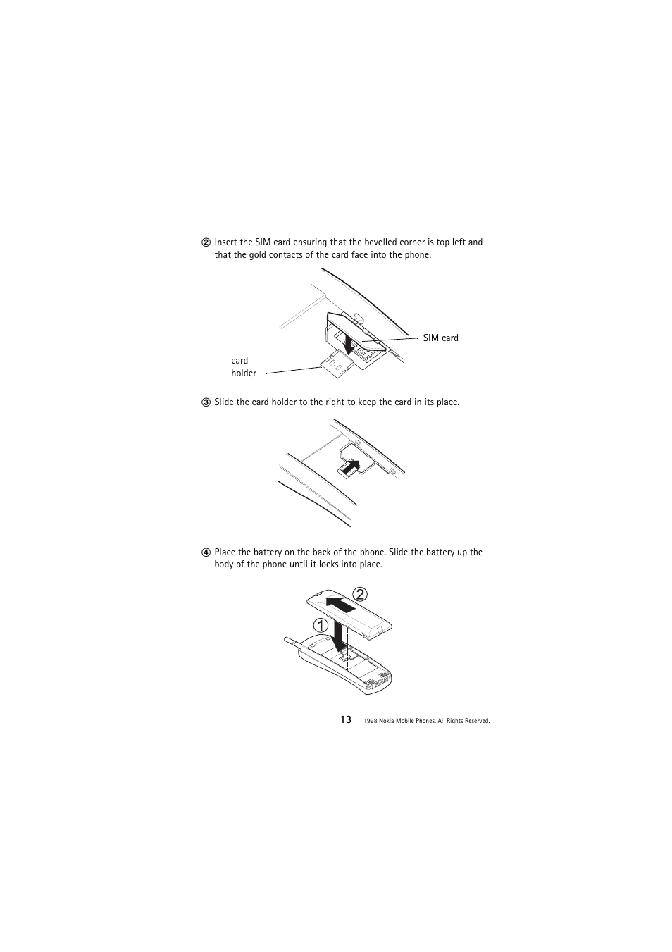Nokia 3110 User Manual | Page 13 / 64